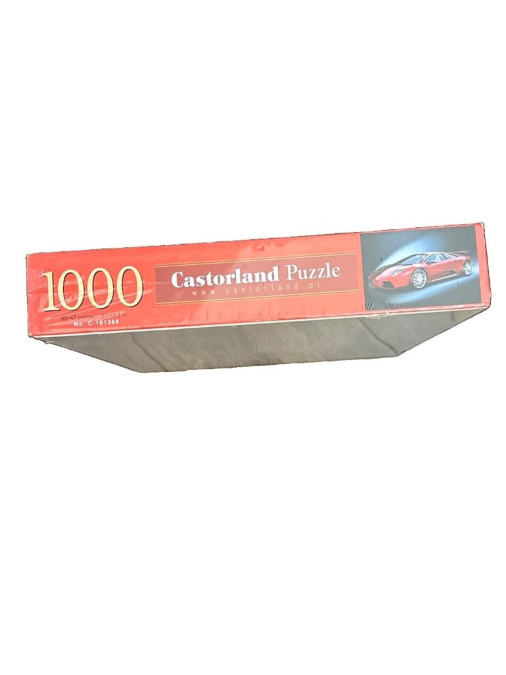 New Sealed Castorland Puzzle Lamborghini Murcielago  1000 Piece 27" x 18.5" - Picture 2 of 2